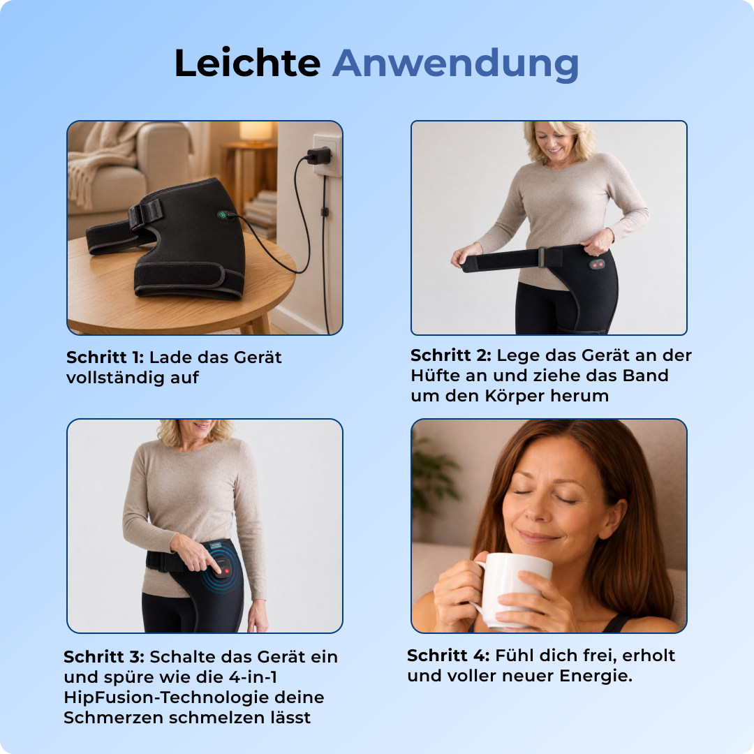SENIUM – Masseur de hanches 4-en-1