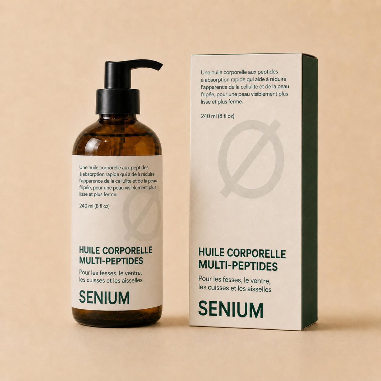 SENIUM – Huile Corps aux Peptides