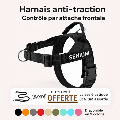 SENIUM – Harnais anti-traction pour chien