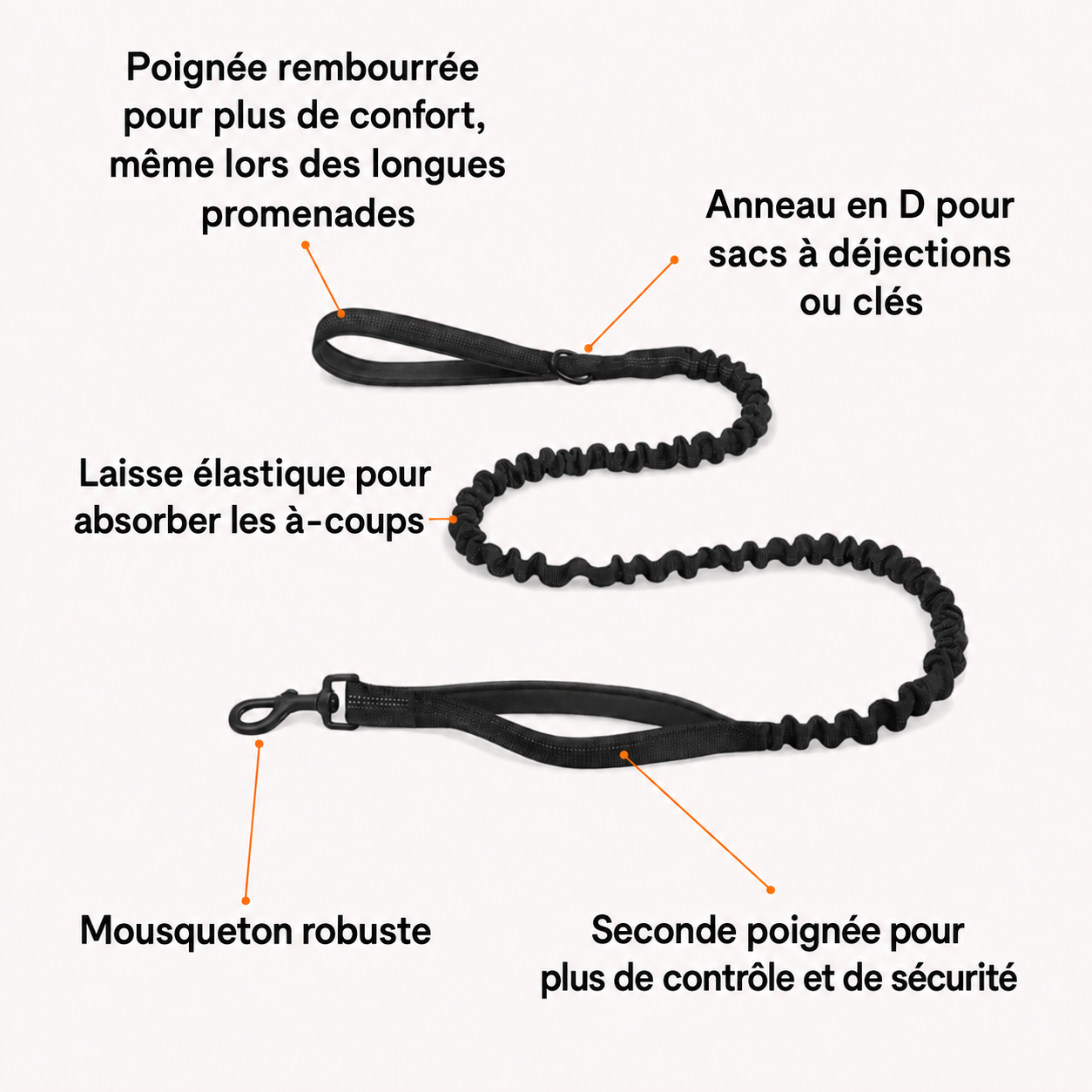 SENIUM – Harnais anti-traction pour chien