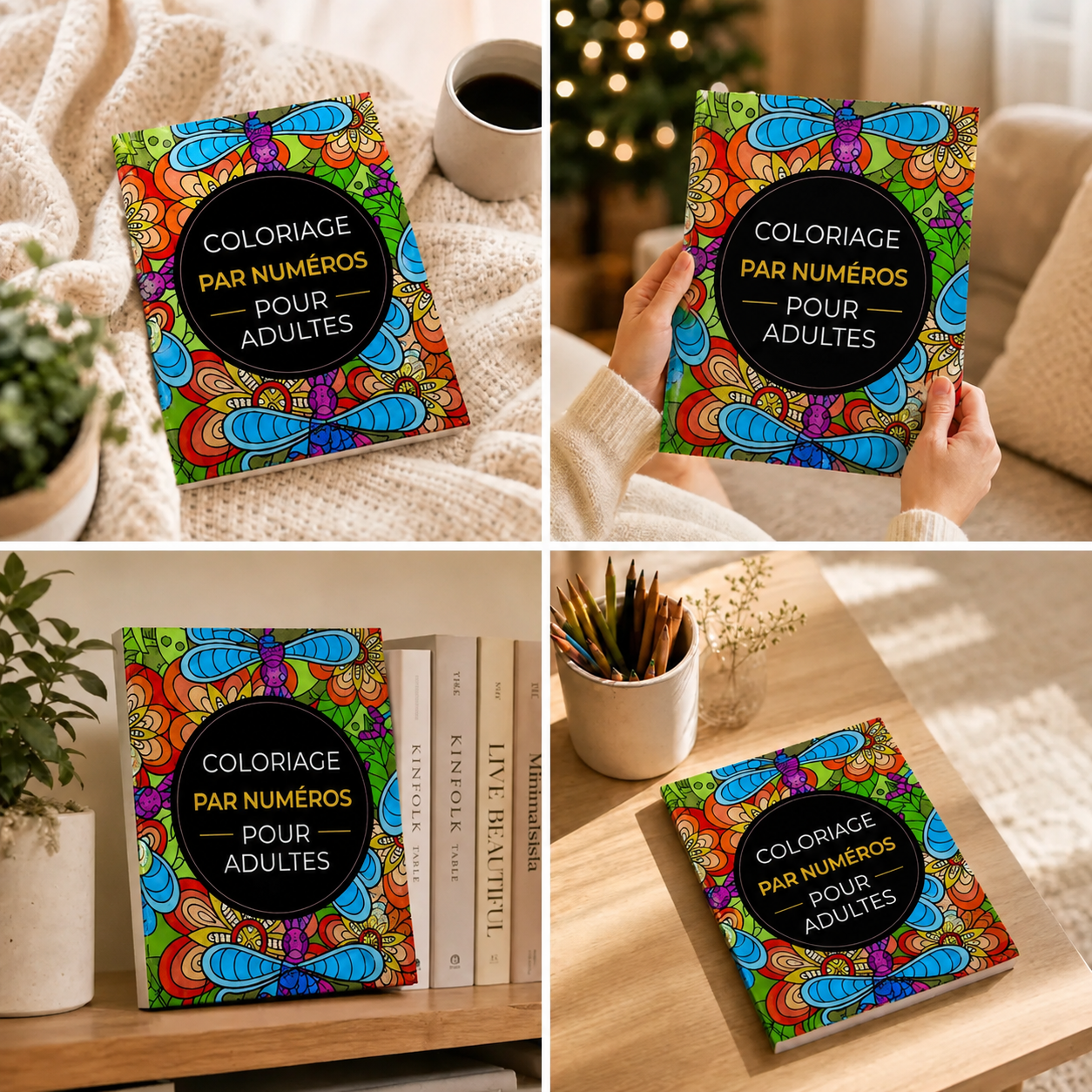 Livre de coloriage par numéros