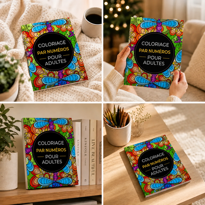 Livre de coloriage par numéros