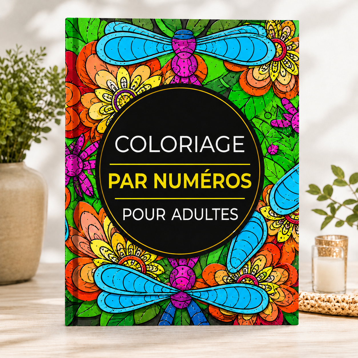 Livre de coloriage par numéros