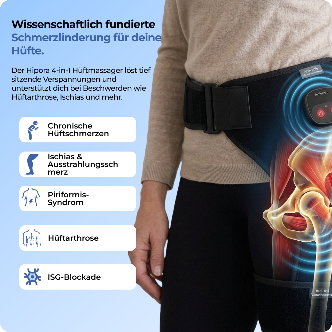 SENIUM – Masseur de hanches 4-en-1